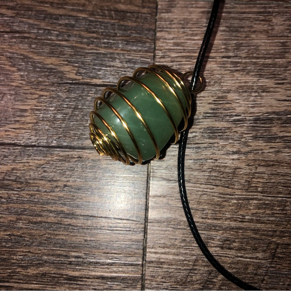 Aventurine Crystal Pendant